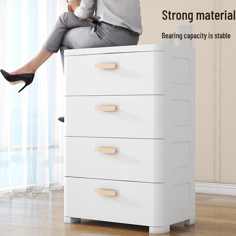 Multi-Layer Drawer Cabinet: Thickened Storage for Bedroom, Living Room, or Children's Wardrobe