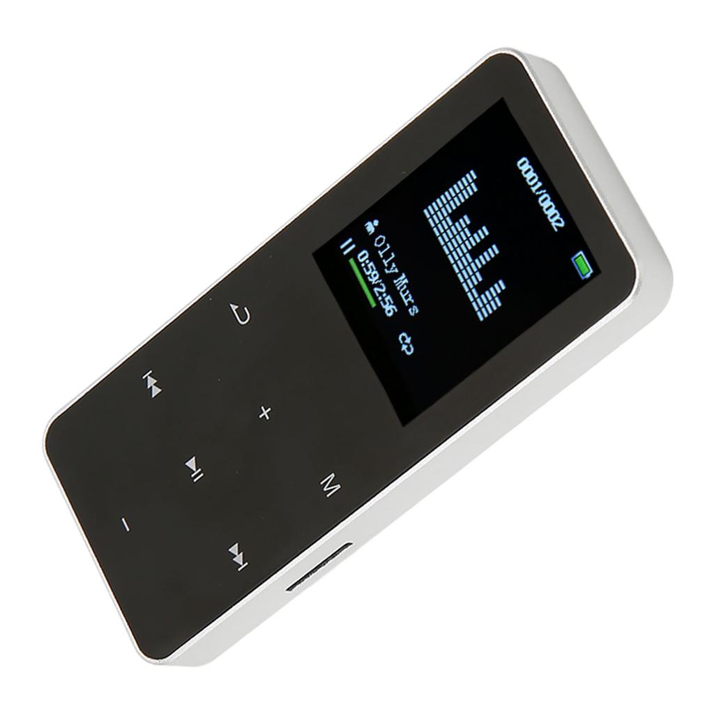 MP3-Player 8G Bluetooth 4.2 1,8 Zoll Bildschirm Rauschunterdrückung Verlustfrei Tragbarer MP4-Player