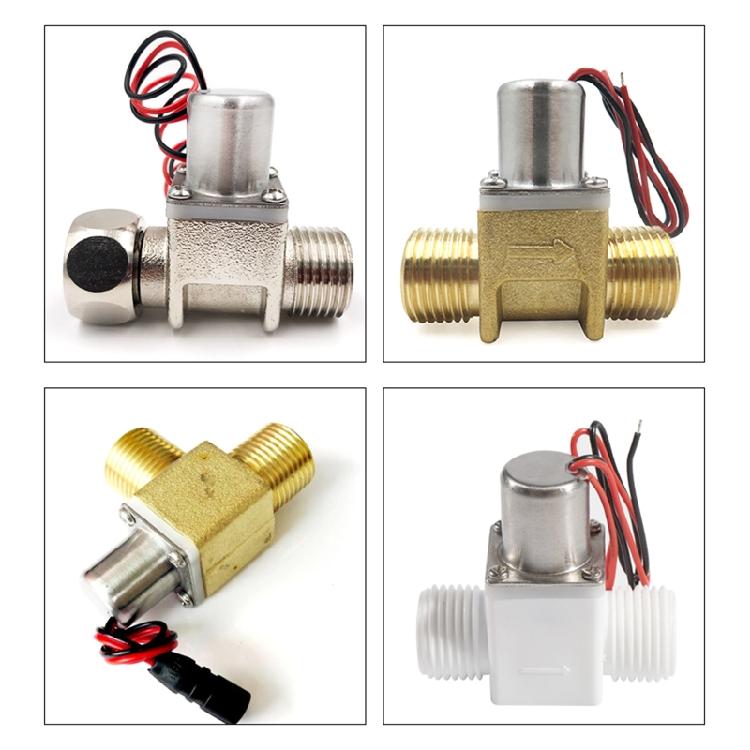DC 4.5V 1/2" Electric Solenoid for Valve Brass Solenoid for Valve Water Flow