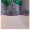 Round Neck Knitted Vest Embroidered Flowers Splicing Color Design Women's Knitted Pullover Sweater Loose Casual Top Autumn