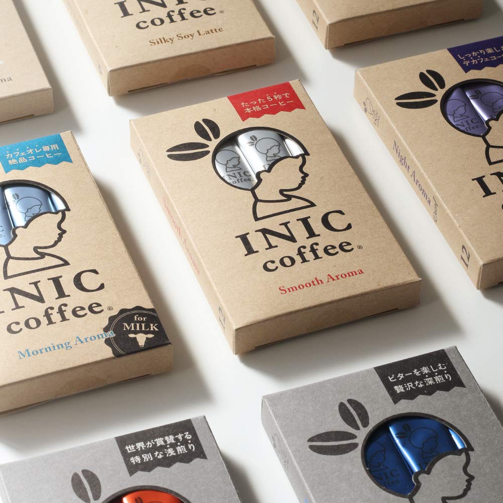 INIC Coffee Smooth Aroma 4g X 60 Cups Regular Best Powdered Used by World Barista Coffee Gift Set [Classic Blend] [The Coffee] [Taste Champions]