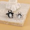 High Quality Retro Spider Ring Cold Wind Fun Couple Simulation Open Ring Design Sense Spider Index Finger Ring Trend