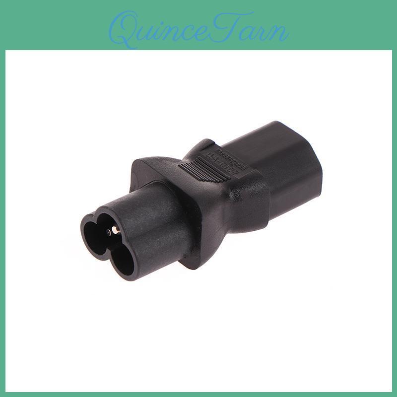 1pc Socket Ac Adapter Power Iec320 3pin C13 Female To C6 Male Plug Ac Power Adapter Electrical Socket Converter
