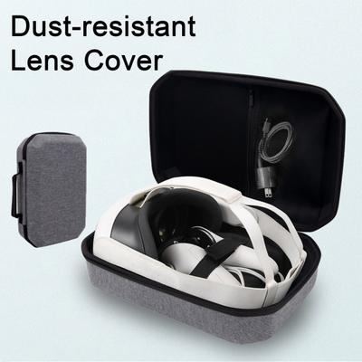 Sac de Rangement pour Casque VR Étui de Transport Antichoc Résistant aux Chocs Léger Portable Étui de Protection pour Meta Quest 3