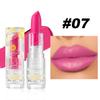 HANDAIYAN Velvet Matte Lipstick, Waterproof Long-Lasting Moisture Lip Makeup, Pigmented Smooth Nude Red Lipstick in Clear Floral Tube, Cosmetic
