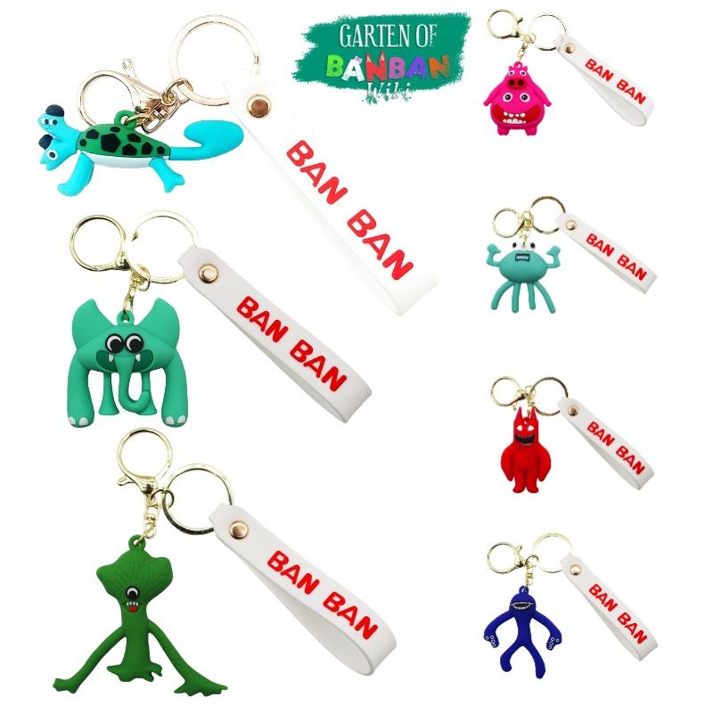 Banban Garden Keychain Cute Pvc Plush Hanging Decoration For Kindergarten