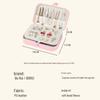 Compact Travel Jewelry Organizer: Earring & Necklace Storage Box