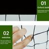 Easy Assembly 5 Hole soccers Goal Construction Materials Ideal for Youth and Adult Enthusiasts