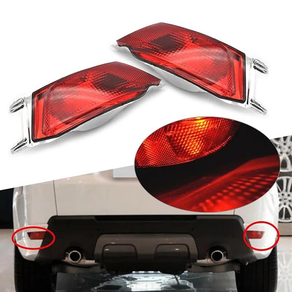 Auto Accessory Car Rear Bumper Fog Light Replacement for Sport L494 14-22 Tail Brake Light LR043985 LR043983