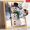 Christmas Snowman Pearl Painting Art Painting Kit Handmade Diy Home Decoration Painting