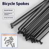 12PCS Stainless Bicycle Spokes Nipples Steel Wire 26 27.5 29 Mountain Bike MTB Road Bike Wheel Spokes