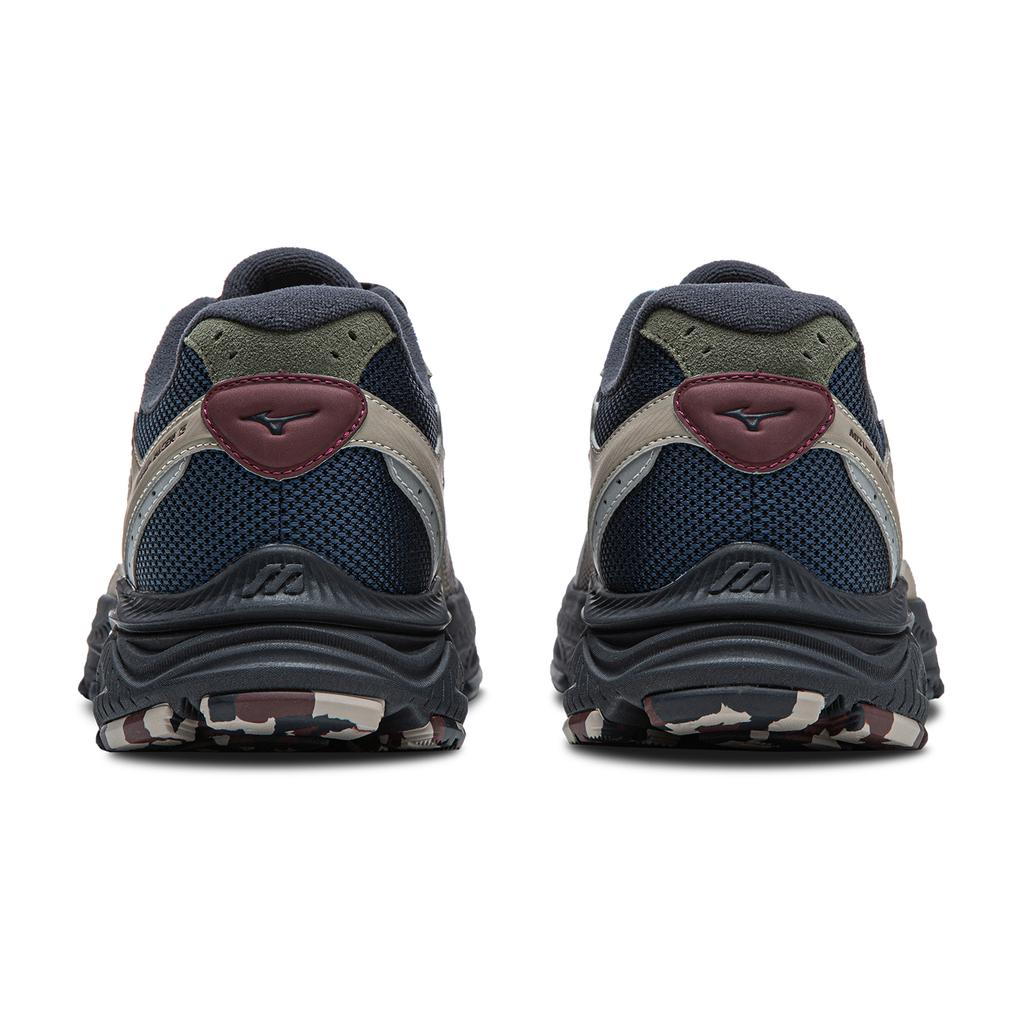 Mizuno Racer S Water-Resistant Outdoor Slip-Resistant Durable Sports Casual Low-Top Running Shoes Unisex sneaker Iron-Tower-Gray D1GH263506