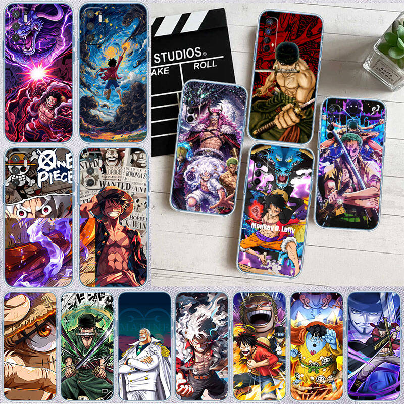 MH13 Anime One Piece Case for Motorola E7 G6 G7 G8 G9 Plus Power Play G10 G20 G04 E30 E40 E22 E20 E13 E15 G22 G23 G05 G75 G35 G55
