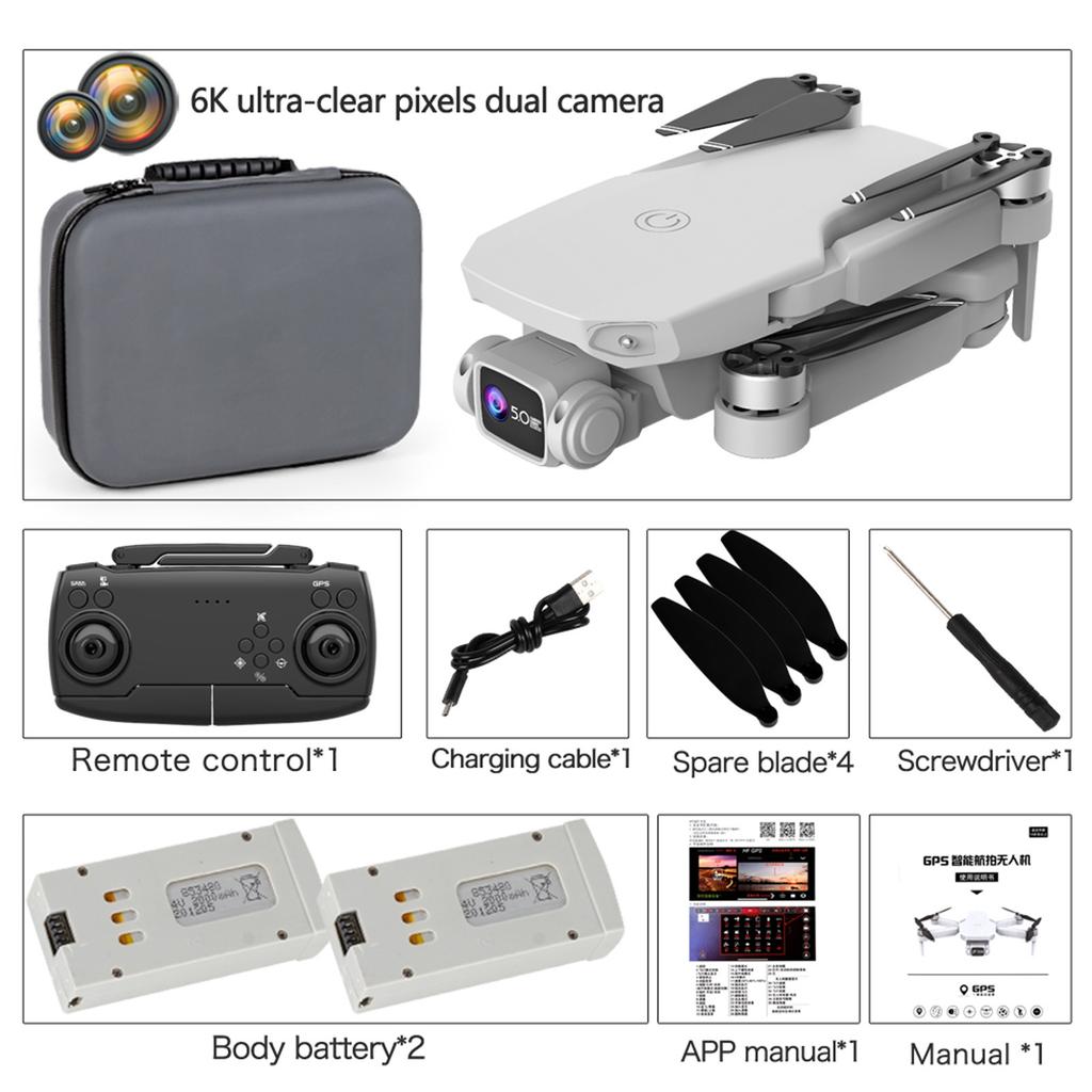 CS003 Drone 6k  5G WIFI HD  Cameras 6 Axis Drones GPS