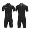 Muta da Sub 3mm Uomo Donna Manica Corta Pantaloncini Spessa Calda Anti-freddo Surf Meduse Bagnata