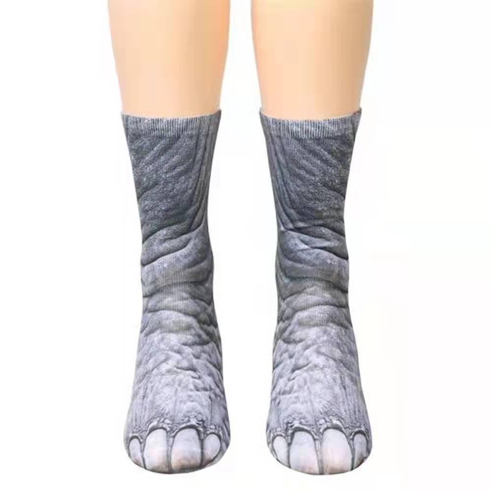 3D Animal Print Funny Socks for Kids and Parents