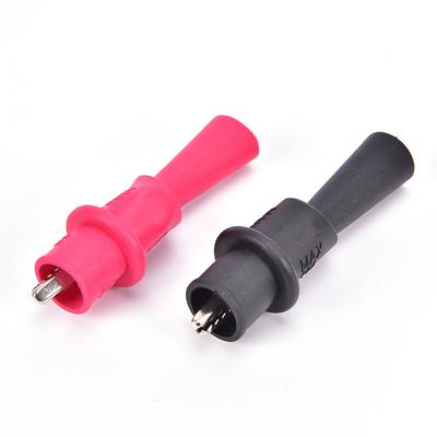 1 Pair Alligator Crocodile Test Clip Clamp For Fluke Multimeter Tester Probe