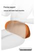 Car Lumbar Support Cushion - Slim Memory Foam Pillow for Coccyx and Waist Protection
