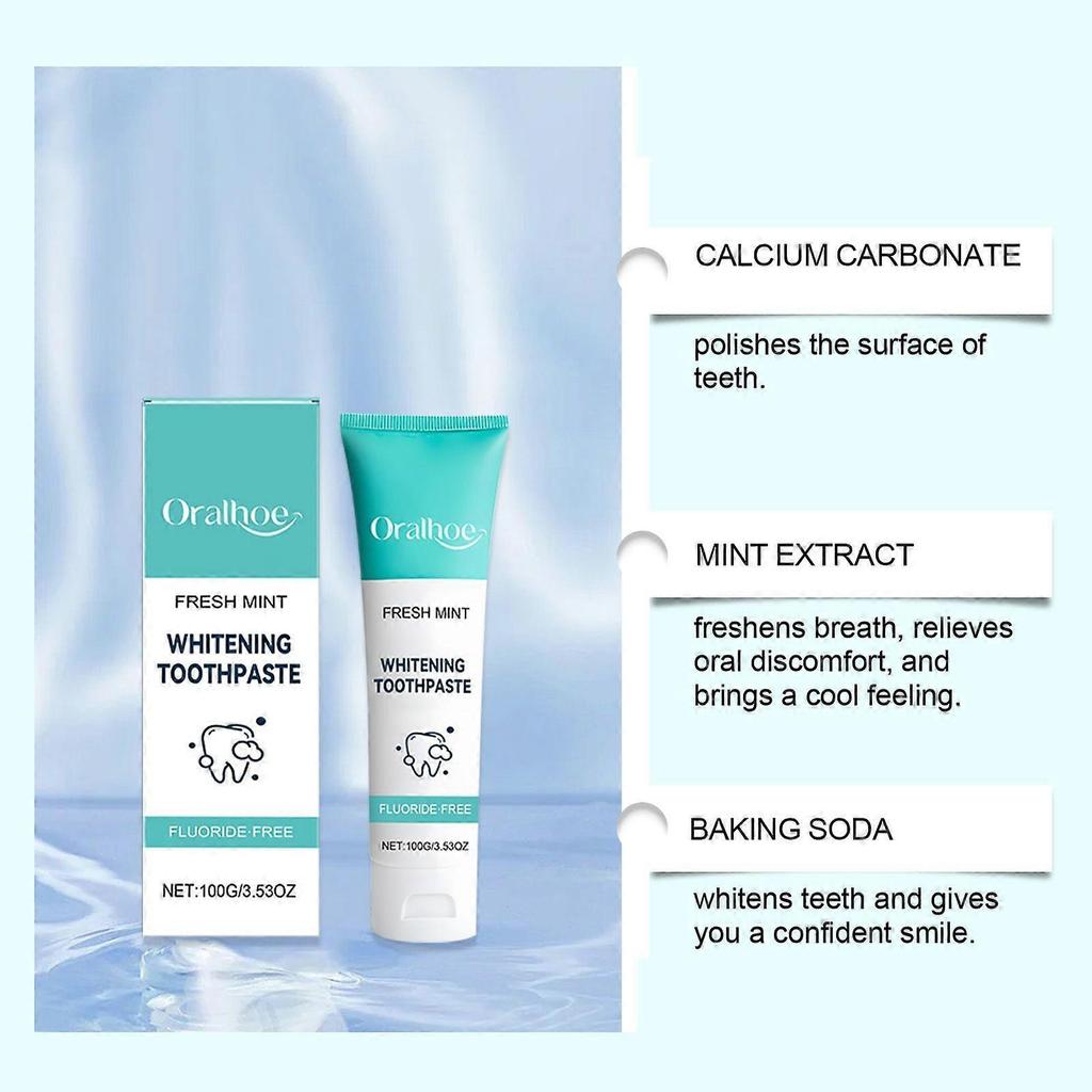 Oralhoe This Toothpaste Gently Cleans Stains And Tartar On Teeth, Freshens Breath, Protects Gums And Teeth. It Is An Oral Care Toothpaste
