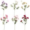 Beautiful Silk  Simulation Jasmine Real Touch Fake Flower  Office Desktop Decoration