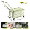 Collapsible Outdoor Camping & Car Trunk Organizer with Wheels