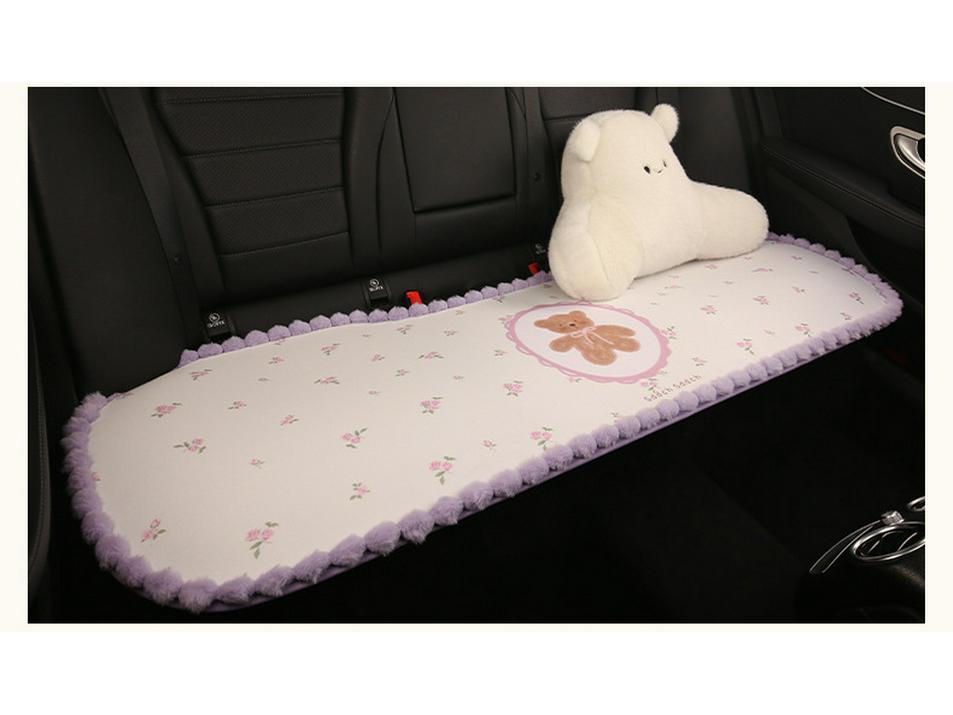 Four Seasons Cartoon Cute Goddess Bear Car Seat Cushion for Toyota Corolla, RAV4, bZ3, and bZ4X