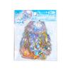 Yuxian Seashell Light Gold PET Sticker Pack: Crystal Tide Series - 20 Pieces, 4 Styles, Jellyfish Collage Material.