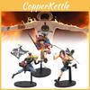 Hochwertiges PVC Anime Figuren Set mit Luffy, Ace und Sabo Sammlermodellen