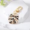 Colorful Enamel Leaf Earrings for Women Fashion Exquisite Stainless Steel Round Hoop Earrings Female Party Wedding Jewelry