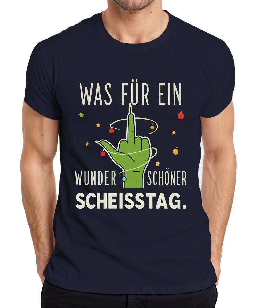 What A Gorgeous Shit Day Green Middle Finger Cheeky Unisexs TShirt