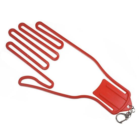 Golf Glove Holder Glove Stretcher Hanger with Keychain Golf Gloves Dryer Shaper Tool Keeper Rack Men Women Golfer Accessories
