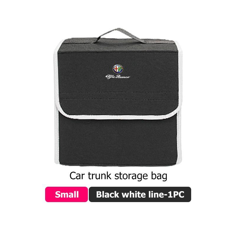 Car Trunk Storage Large Capacity Stowing Tidying Organizer Box For Alfa Romeo 159 Giulietta Giulia 147 Mito 156 159 166 GT