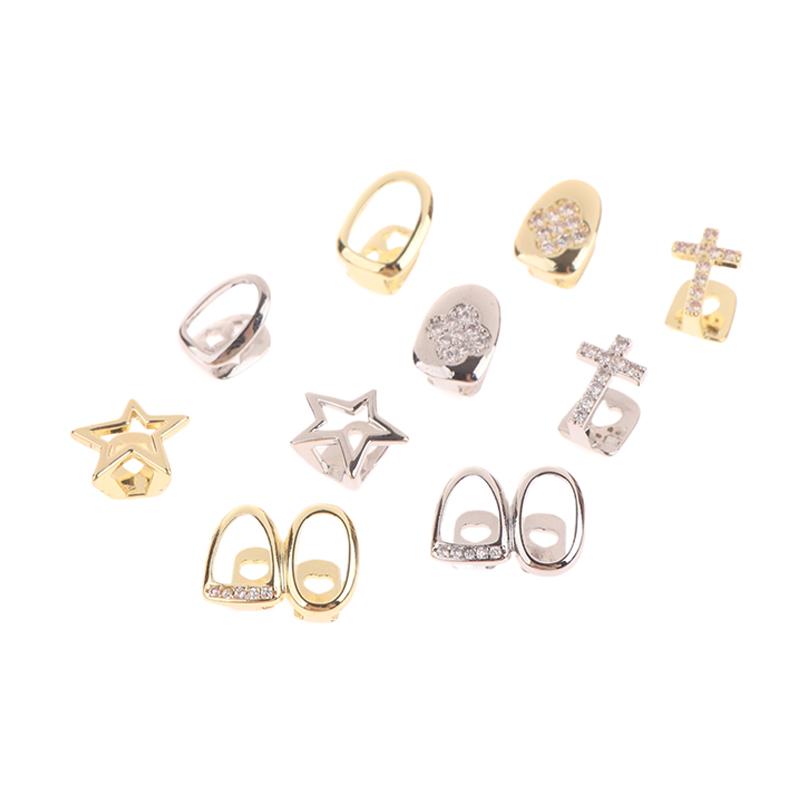 Hip Hop Single Tooth Dental Grillz Teeth Caps Punk Metal Grill Cap Cosplay Party Teeth Grillz Dental  Jewelry