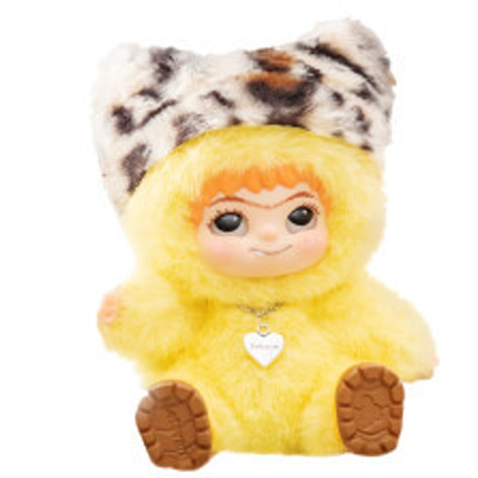 Wakuku Fuzzy In Fashion Fun Party with Box Cute Wakuku Figure Action Box Mystery Cute Doll Bag Pendant Doll Surprise Gift Toy