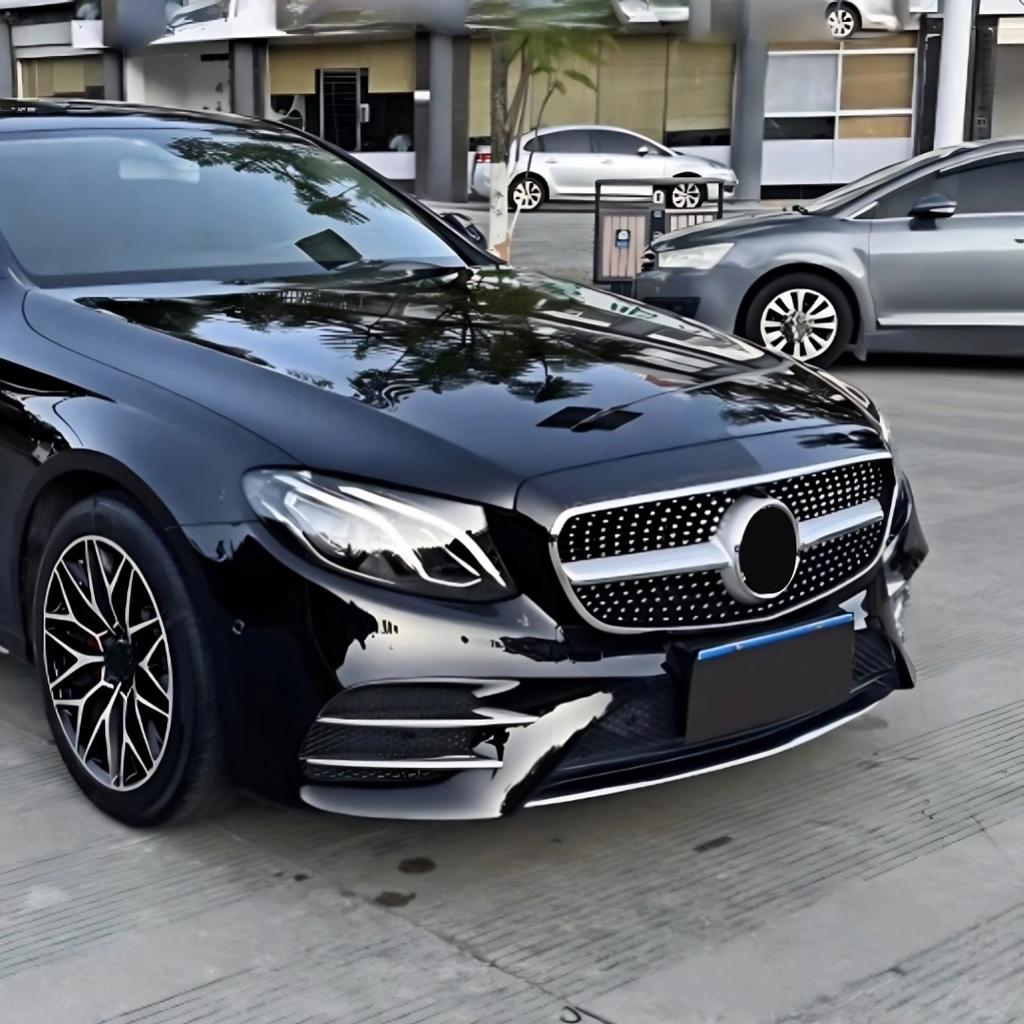 Front Bumper Grille Grill Inlet Mesh Grid Tuning Accessories Body Kit For Mercedes Benz E class W213 2016-2020 E260 Stars Style