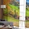 Alto Santa Maria Di Val Di Adige Church Tulle Sheer Curtains for Living Room Bedroom Kitchen Decoration