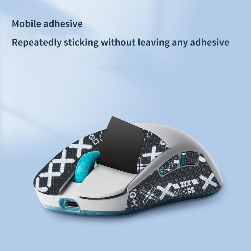 Non Slip Suck Sweat Mouse Grip Tape Skate Sticker For Lamzu Thorn 4K Gaming Mouse Desktop Gamer Accessories Anti-Slip