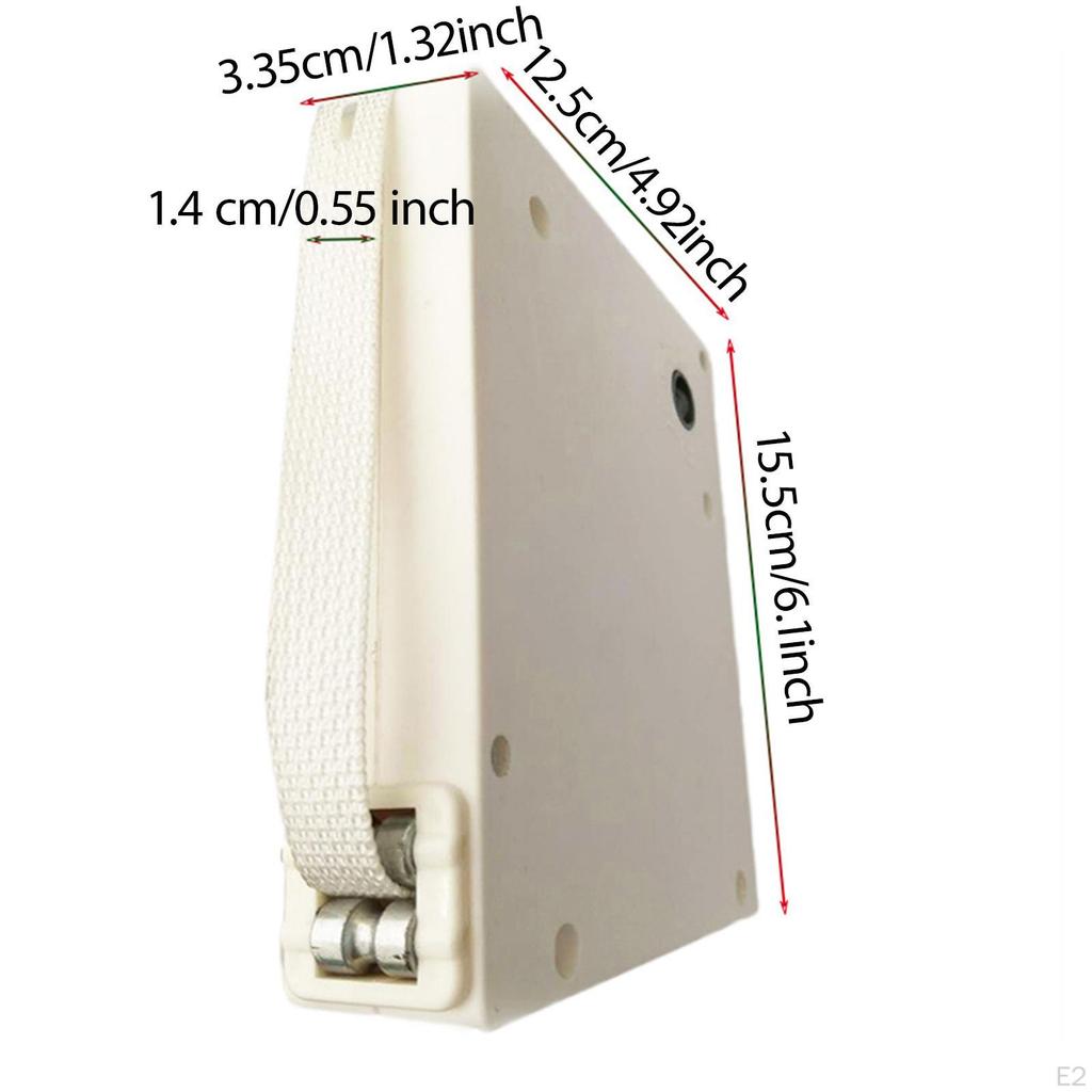 Roller Shutter Window Winder Box Wrap Holder Case Hand Operated Rotatable Twine Coil Take Up