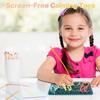 Nokwocy Sensory Activity Board, Silicone Fidget Toy for Children, Sensory Toy,Soothing Tool for Autism & Anxiety,Promoting fine motor skills