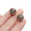 5pcs/lot Alloy Spacer Beads Metal Color Irregular Bead for DIY Jewelry Bracelet Necklace Making Findings Supplies Accessories