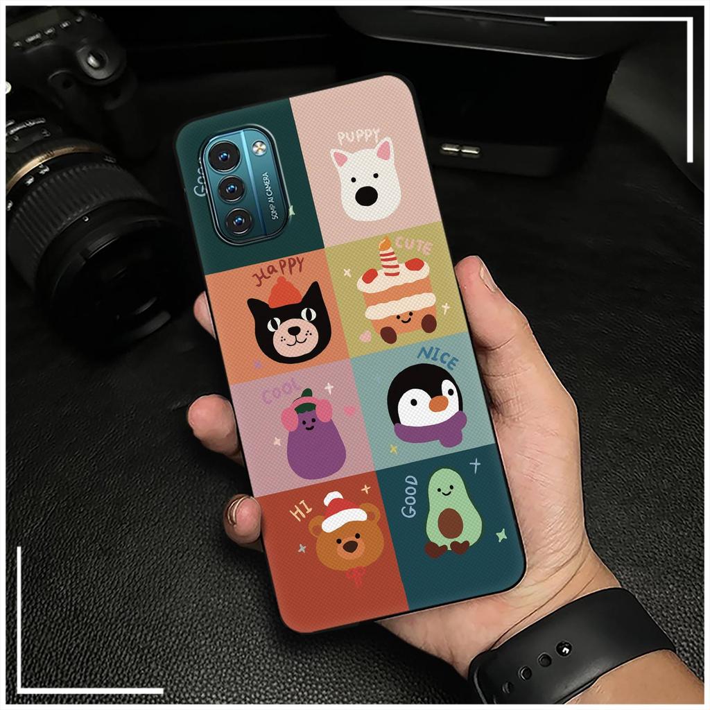 Silicone Shockproof Phone Case For Nokia G11/G21 Fashion Design TPU Cartoon Graffiti Animals Anti-knock Cute Full wrap
