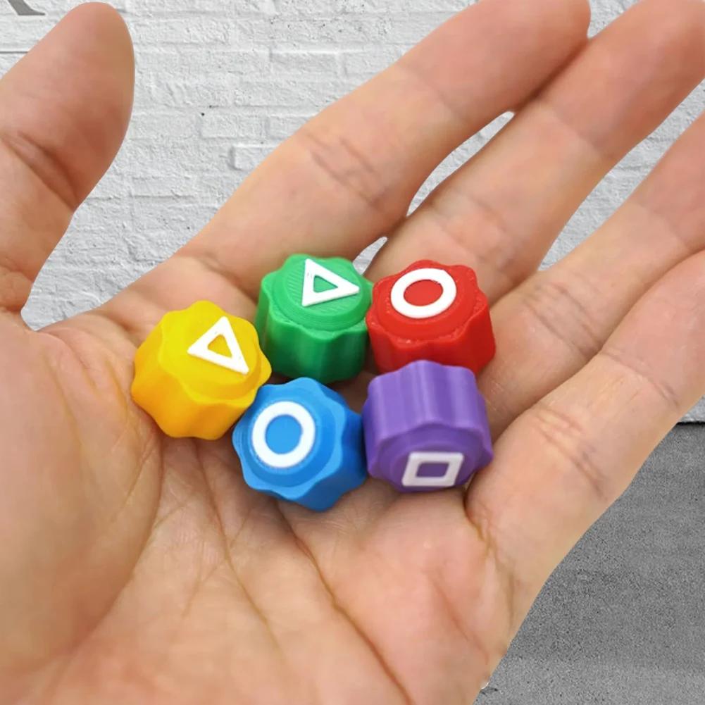 Traditionelles Spielspiel Spaß Gonggi Jack Stone Kieselsteinset Steinfangspiel Hand-Auge-Koordination Trainingsspielzeug für Familienspiele