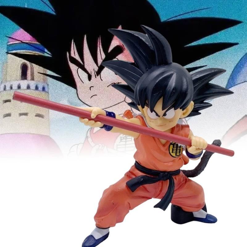 Ball Saiyan Dragon A Child Goku Figurine Stick Anime Model Statuary Xmas Gift