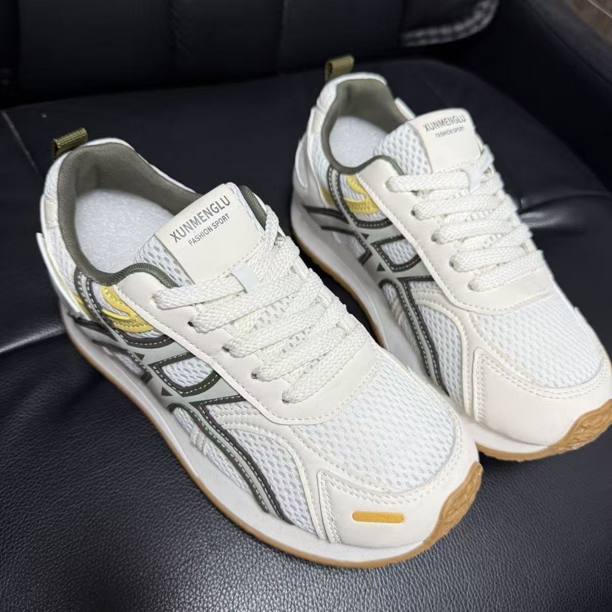 

European products 2025 autumn new thick-soled German training shoes women s mesh breathable casual sports shoes fashion trend versatile shoes 40