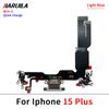 NEW USB Charger Charging Port Dock Connector Microphone Board Flex Cable For iPhone 15 / 15 Plus / 15 Pro
