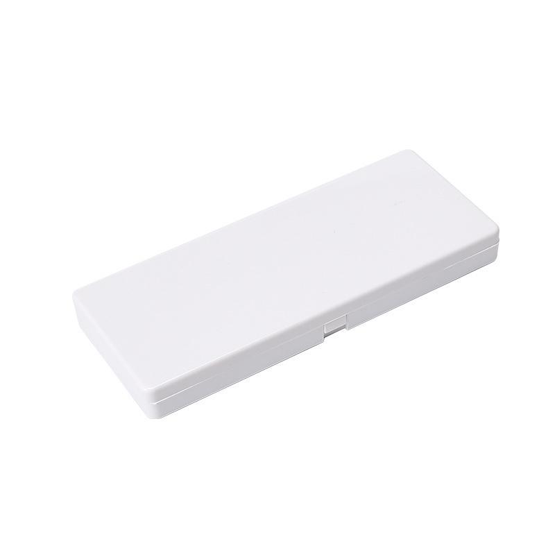 

24 ячейки Пустой кейс-палитра для нейл-арта Двухслойный Черный Розовый Белый Маникюрный поднос для рисования Держатель Инструменты для ногтей белый