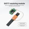 DCF77 Radio Clock Module 77.5KHz Single Frequency Receiver with Automatic Time Synchronization for DIY Projects