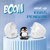 HYES Penguin Egg Crack Walk Wind Up Toys Creative Bounce Pets Egg Incubator Clockwork Toys Cute Fun Kids Toy Gifts for Festival