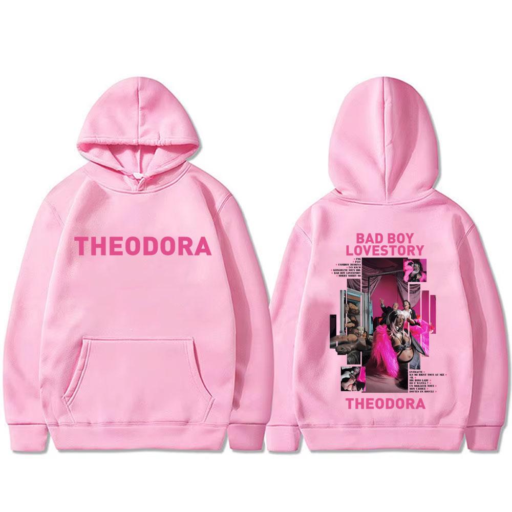 Rapper Theodora Mega Bbl Bad Boy Lovestory Hoodie Men Women Oversized Sweatshirt Men's Casual Vintage Pullover