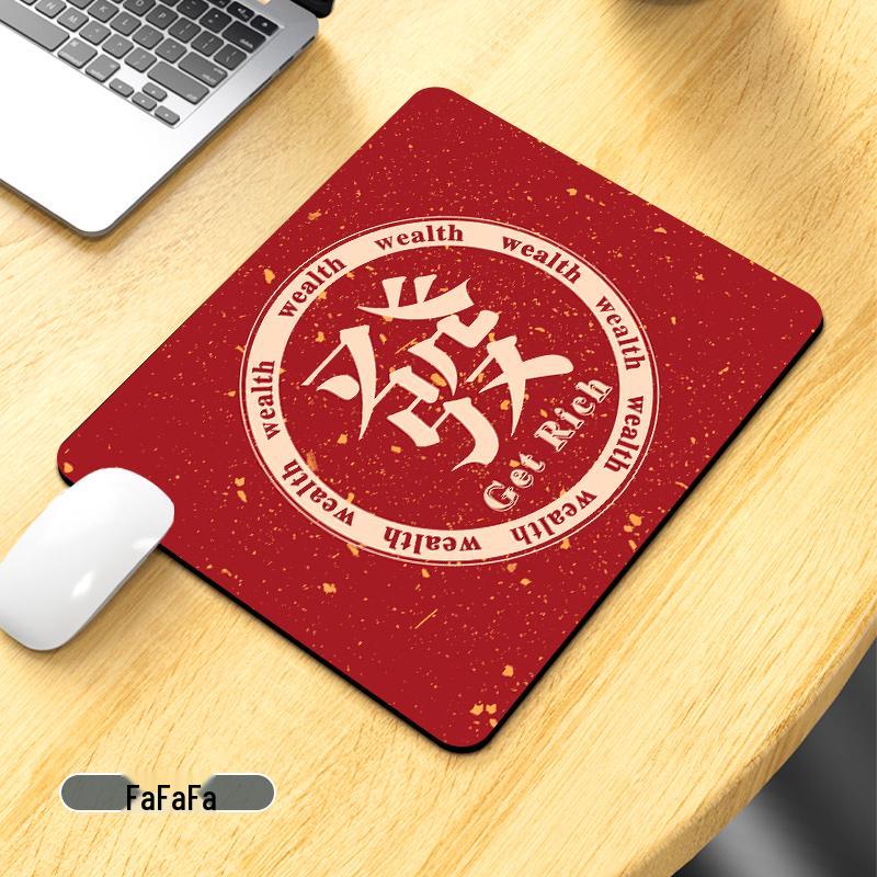 2025 New Year Non-Slip Wrist Rest & Shortcut Mouse Pad for Home Office & Gaming